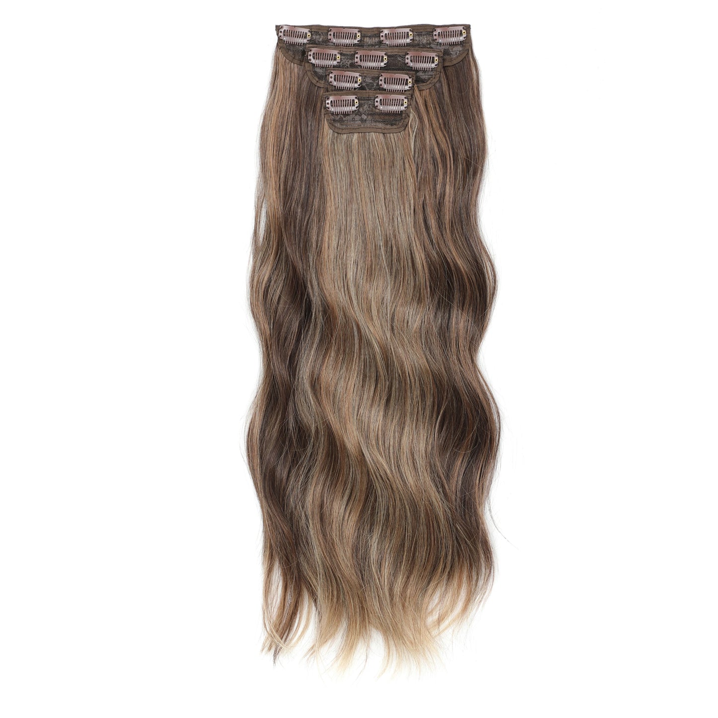 Extensões de Cabelo Ondulado Ombre 55cm - Fibra Importada Bio Humana