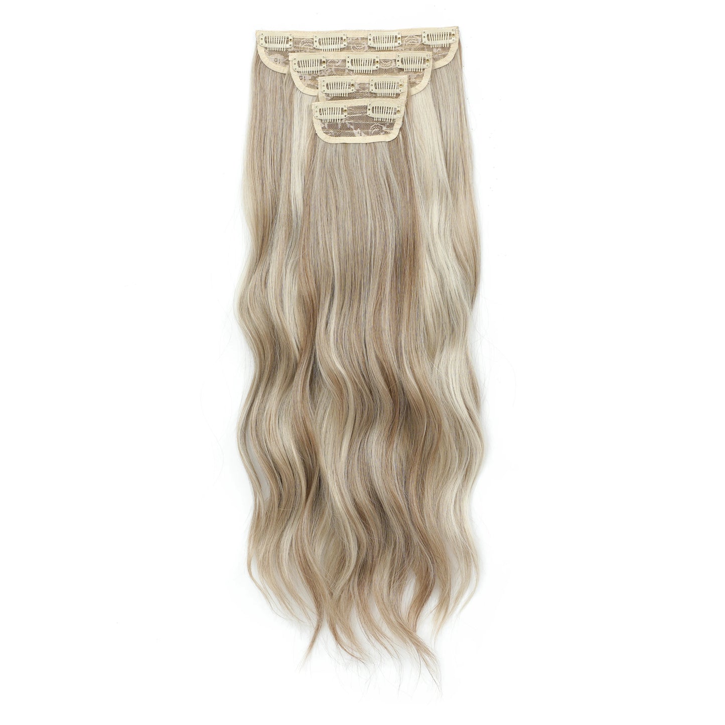 Extensões de Cabelo Ondulado Ombre 55cm - Fibra Importada Bio Humana