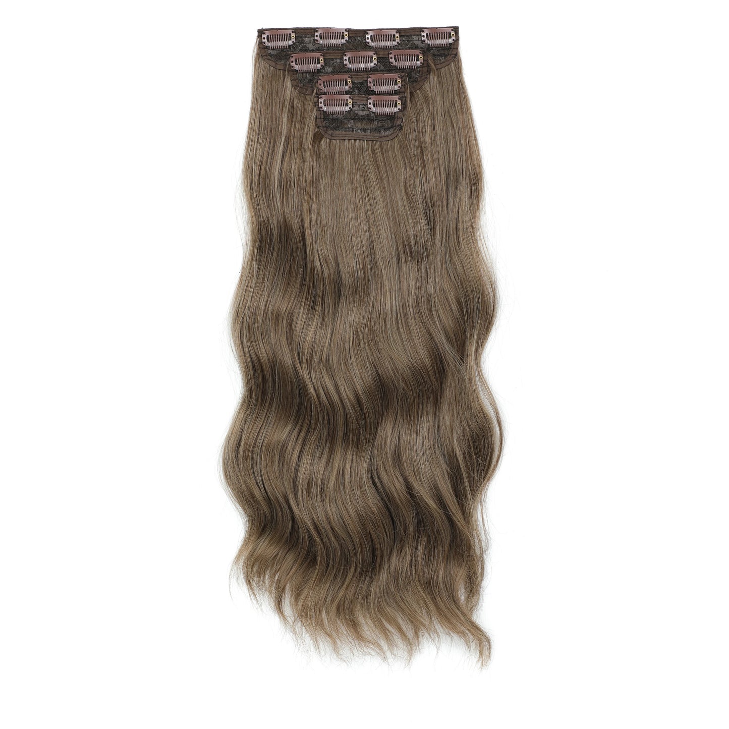 Extensões de Cabelo Ondulado Ombre 55cm - Fibra Importada Bio Humana