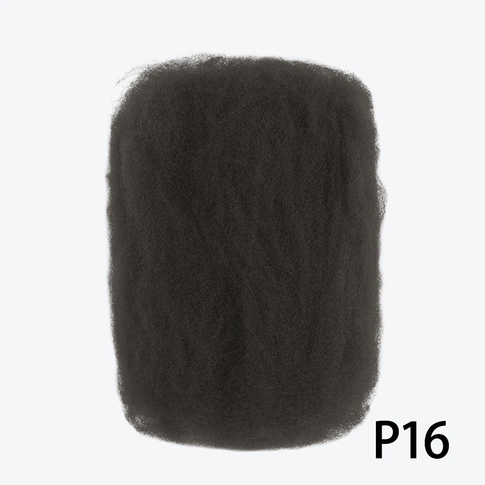 Extensão de Cabelo Sintético Junky Curl – Afro Kinky para DIY