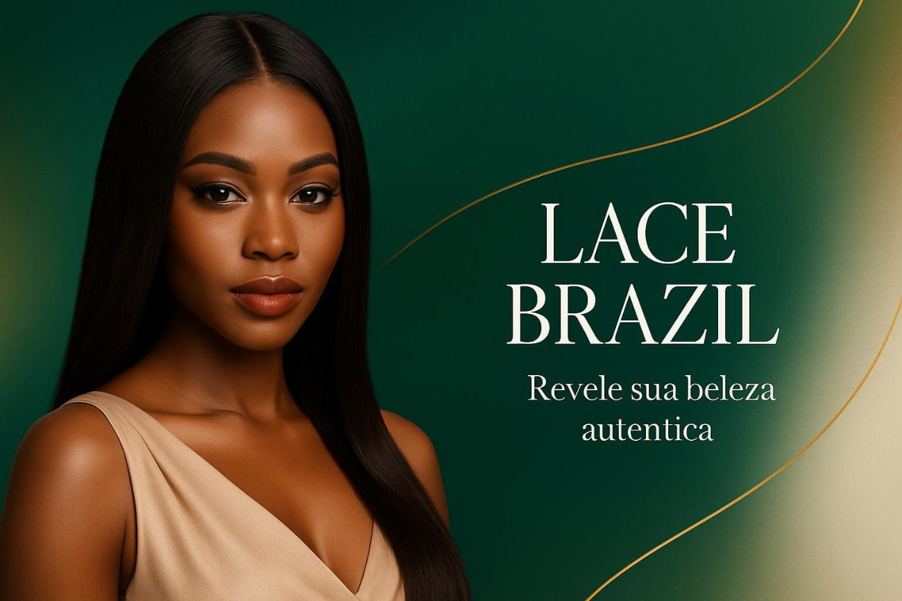 lace wig preta lisa fibra orgânica