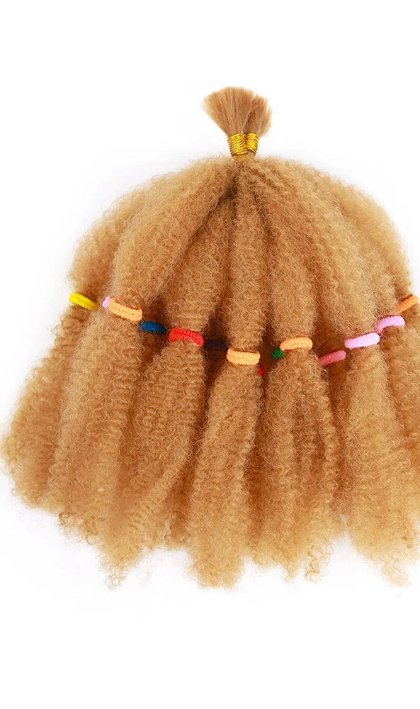 Extensões de Cabelo Sintético Afro Kinky Marley – Estilo Natural e Versátil