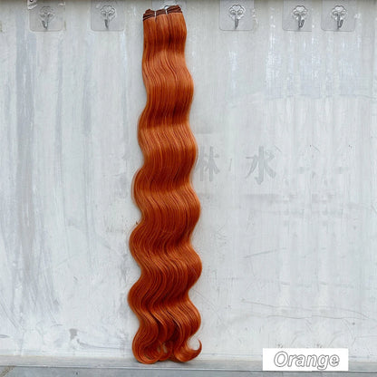 Variedade de Tons e Texturas: Extensões de Cabelo Ondulado