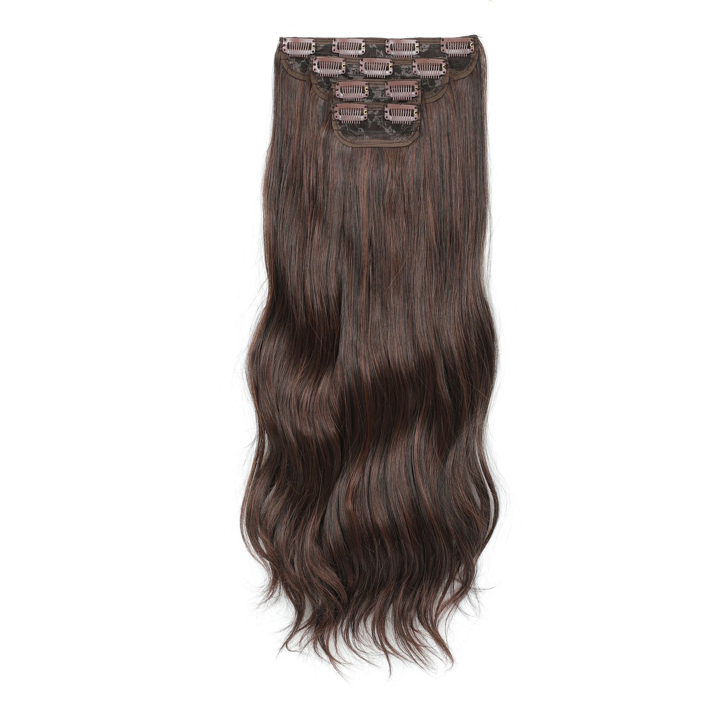 Extensões de Cabelo Ondulado Ombre 55cm - Fibra Importada Bio Humana