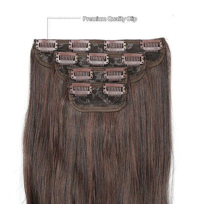 Extensões de Cabelo Ondulado Ombre 55cm - Fibra Importada Bio Humana