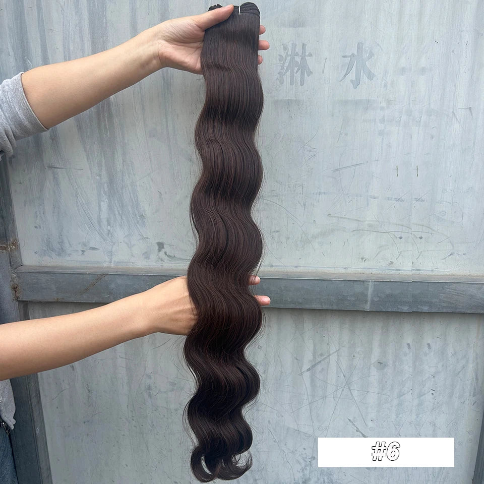 Variedade de Tons e Texturas: Extensões de Cabelo Ondulado