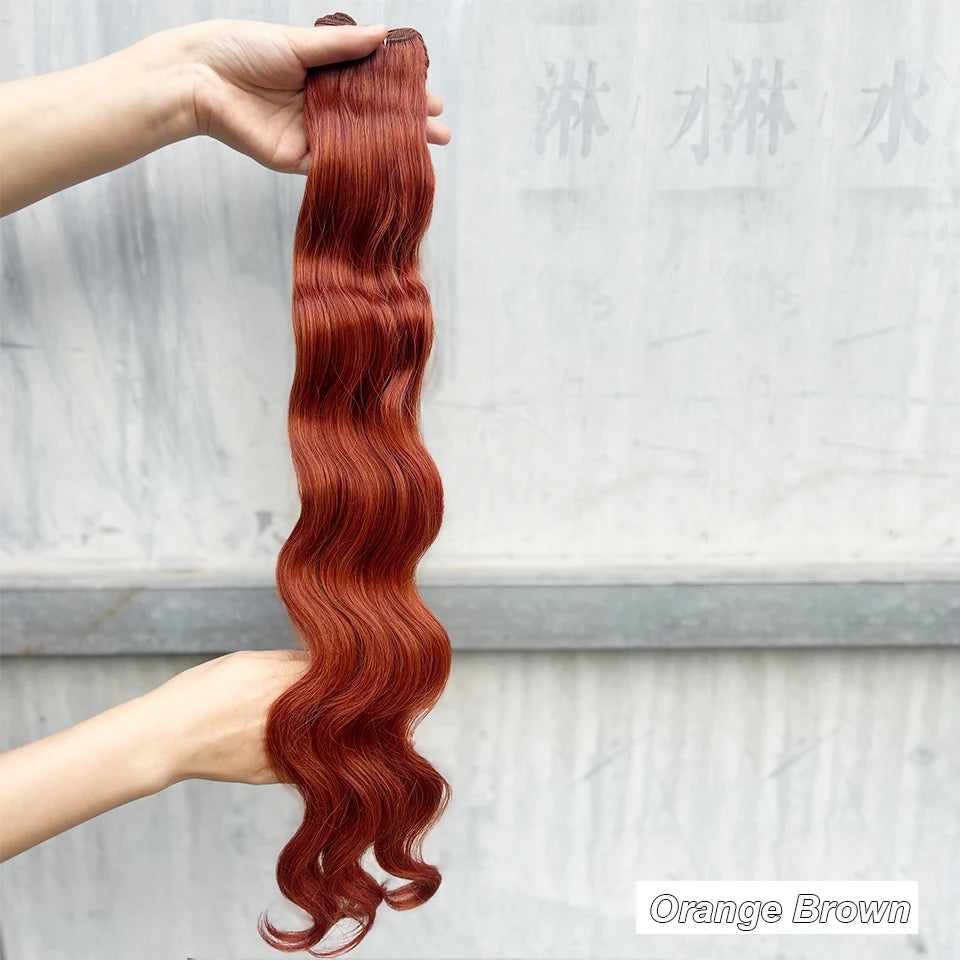 Variedade de Tons e Texturas: Extensões de Cabelo Ondulado