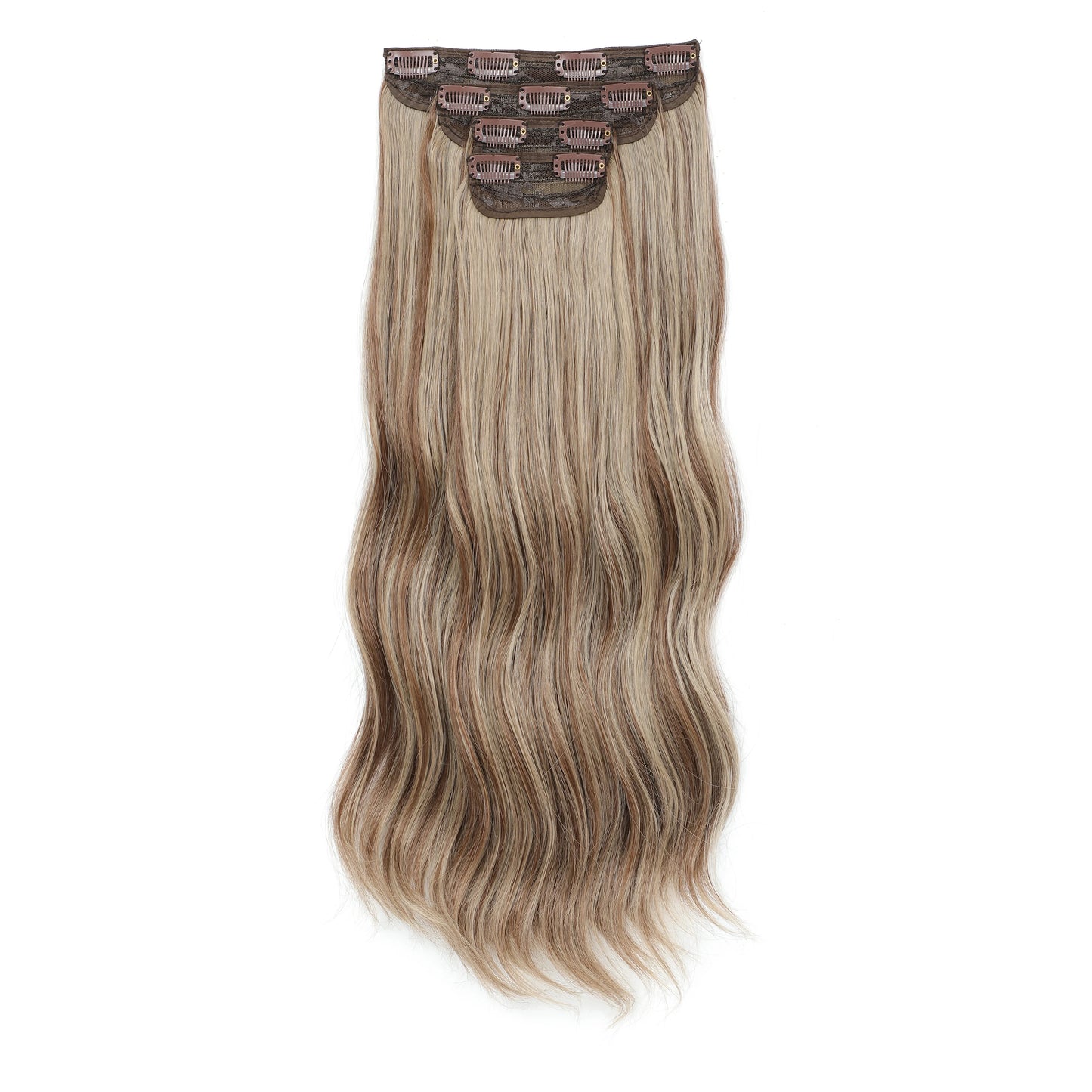 Extensões de Cabelo Ondulado Ombre 55cm - Fibra Importada Bio Humana