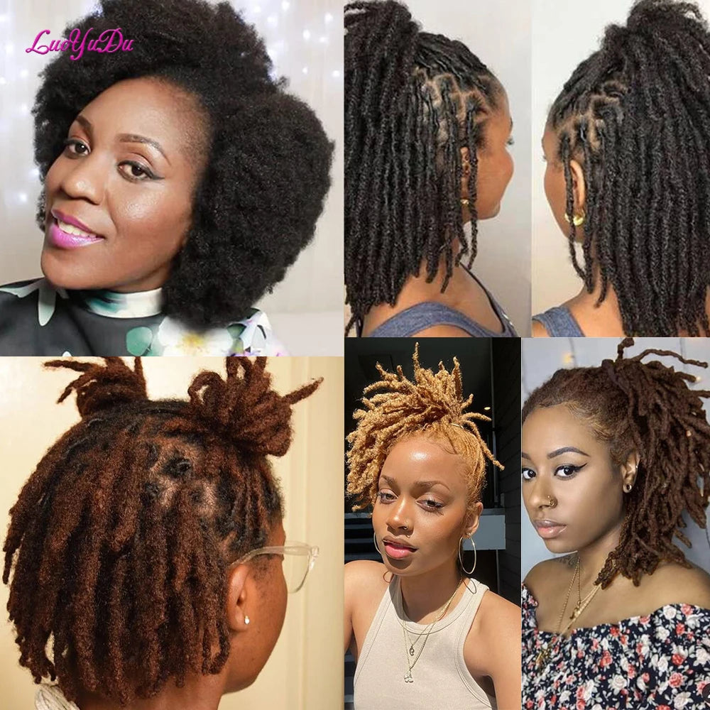 Extensão de Cabelo Sintético Junky Curl – Afro Kinky para DIY