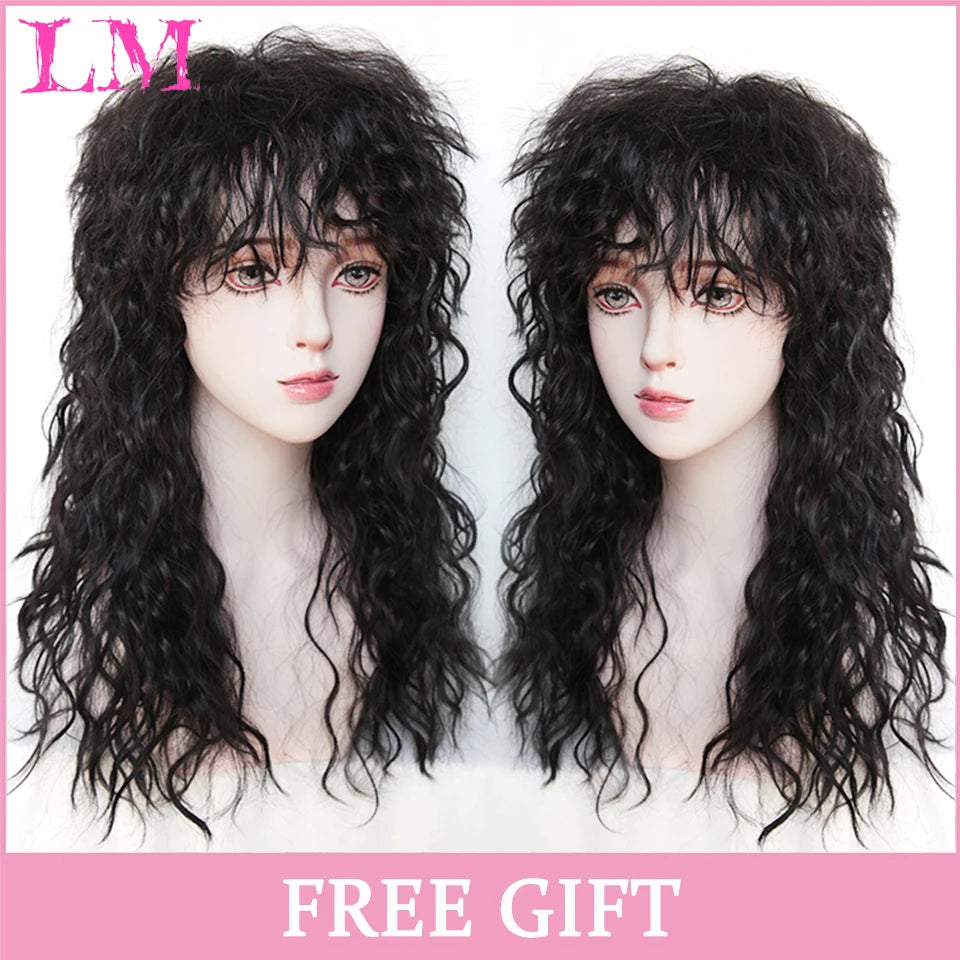Sakura Xena – Peruca Rosa Liso com Franja | Fibra Sintética Resistente ao Calor para Cosplay Feminino