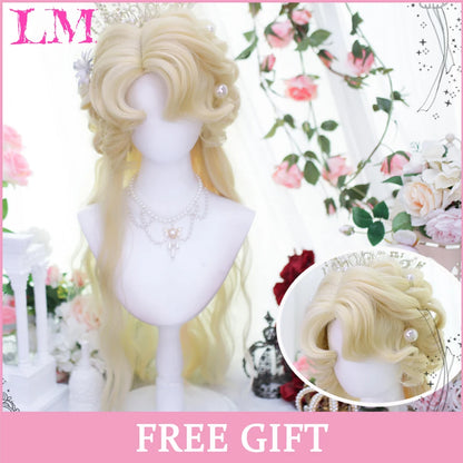 Sakura Xena – Peruca Rosa Liso com Franja | Fibra Sintética Resistente ao Calor para Cosplay Feminino
