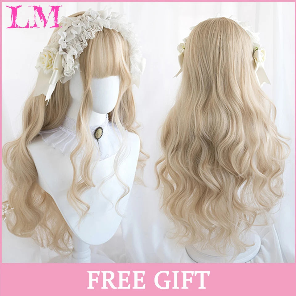 Sakura Xena – Peruca Rosa Liso com Franja | Fibra Sintética Resistente ao Calor para Cosplay Feminino