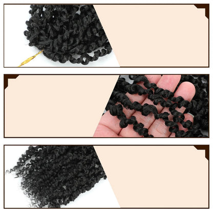 Transforme Seu Visual com Estilo – Mini Twist Crochet Boêmio com Cachos