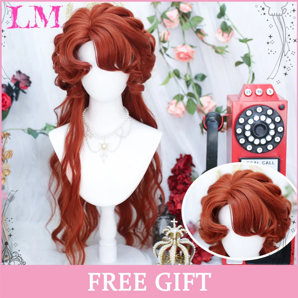 Sakura Xena – Peruca Rosa Liso com Franja | Fibra Sintética Resistente ao Calor para Cosplay Feminino