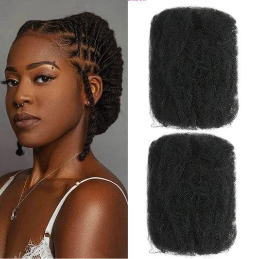 Extensão de Cabelo Sintético Junky Curl – Afro Kinky para DIY