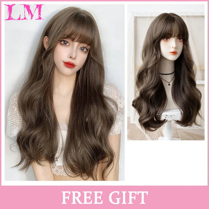 Sakura Xena – Peruca Rosa Liso com Franja | Fibra Sintética Resistente ao Calor para Cosplay Feminino