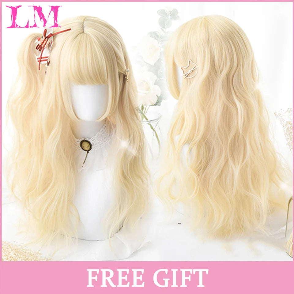 Sakura Xena – Peruca Rosa Liso com Franja | Fibra Sintética Resistente ao Calor para Cosplay Feminino