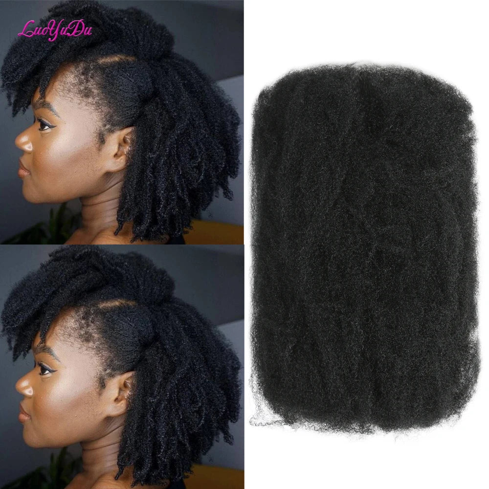 Extensão de Cabelo Sintético Junky Curl – Afro Kinky para DIY