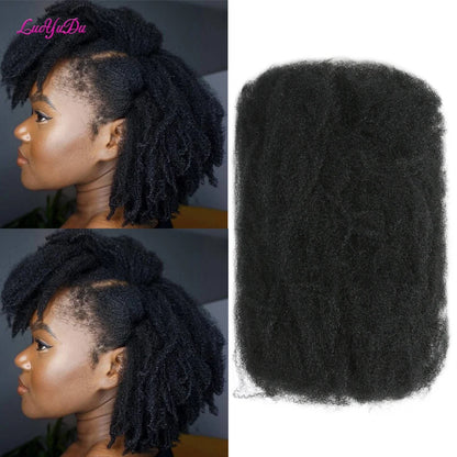 Extensão de Cabelo Sintético Junky Curl – Afro Kinky para DIY