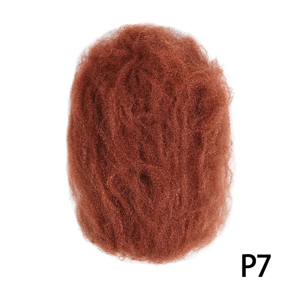 Extensão de Cabelo Sintético Junky Curl – Afro Kinky para DIY