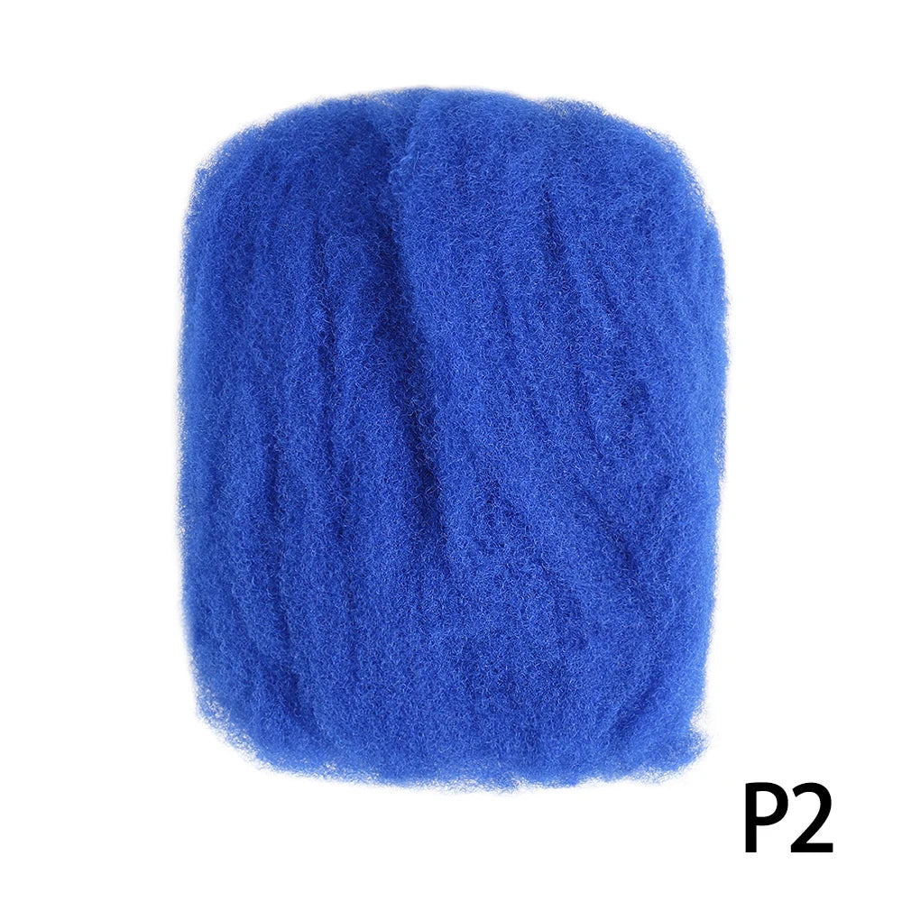 Extensão de Cabelo Sintético Junky Curl – Afro Kinky para DIY