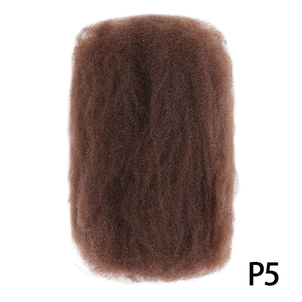 Extensão de Cabelo Sintético Junky Curl – Afro Kinky para DIY