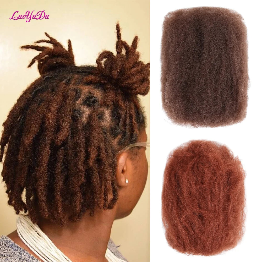 Extensão de Cabelo Sintético Junky Curl – Afro Kinky para DIY