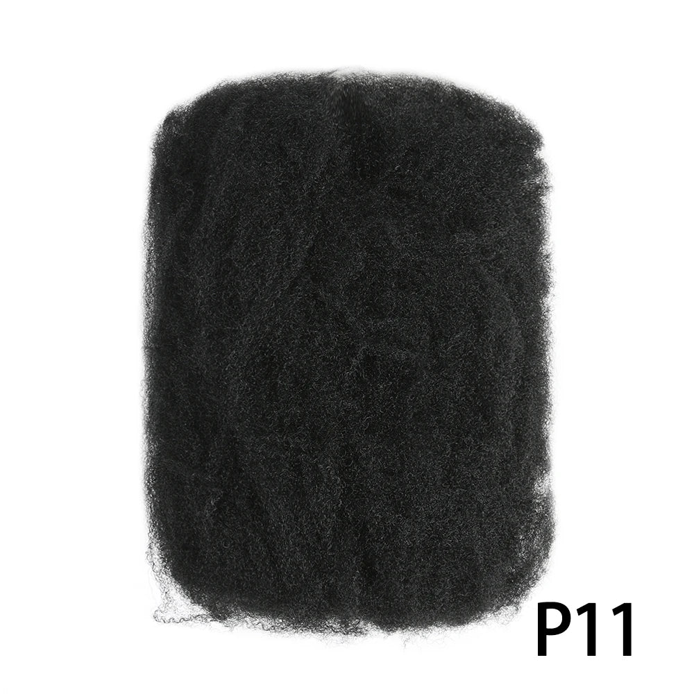 Extensão de Cabelo Sintético Junky Curl – Afro Kinky para DIY