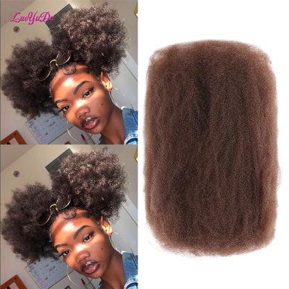 Extensão de Cabelo Sintético Junky Curl – Afro Kinky para DIY