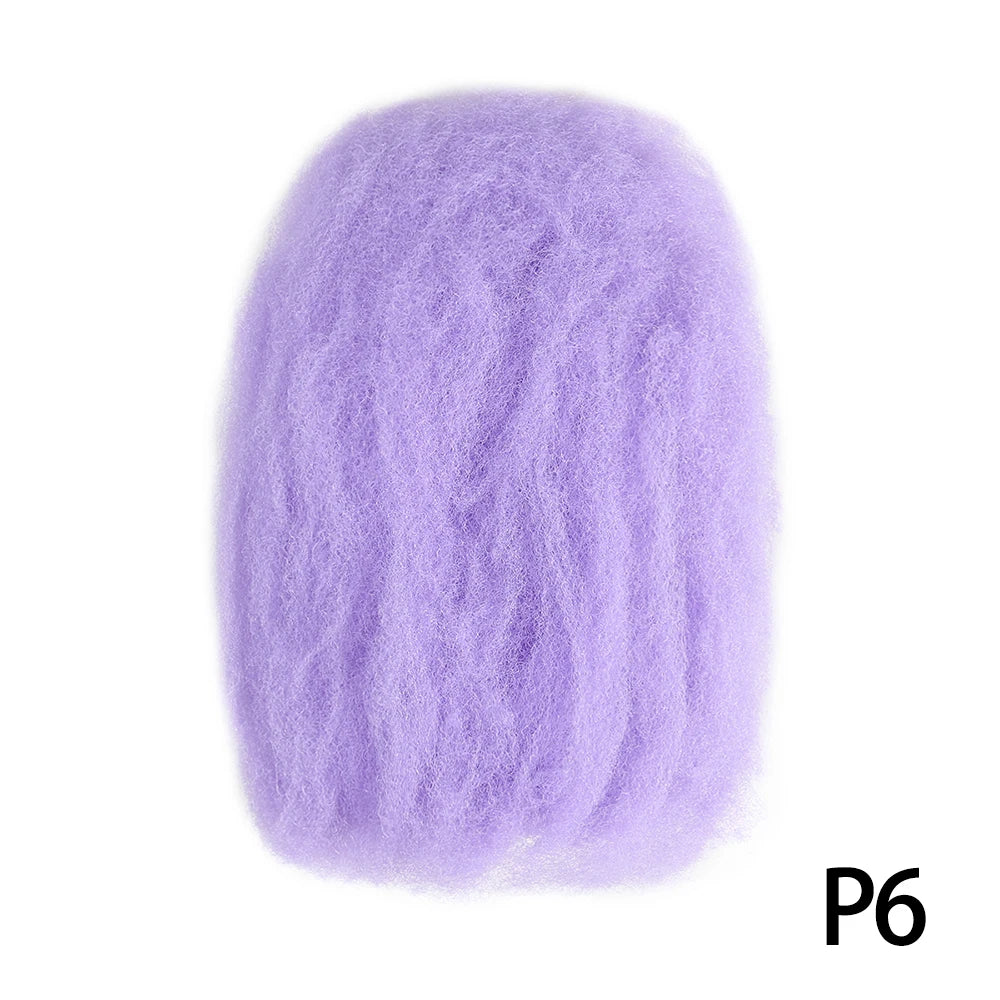 Extensão de Cabelo Sintético Junky Curl – Afro Kinky para DIY