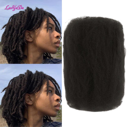 Extensão de Cabelo Sintético Junky Curl – Afro Kinky para DIY